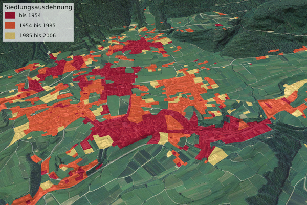 Siedlungsausdehnung