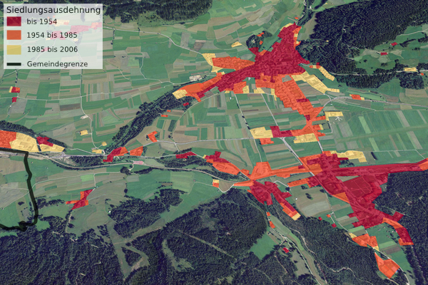 Siedlungsausdehnung