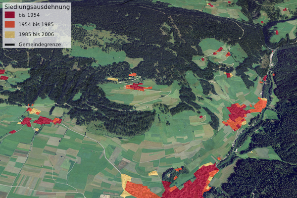 Siedlungsausdehnung