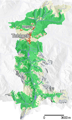 Topographische Karte