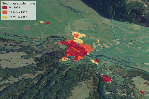 Siedlungsausdehnung