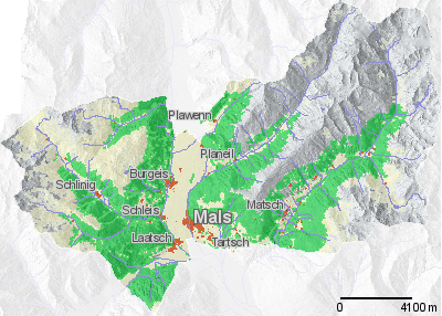 Topografische Karte