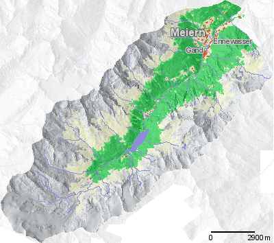 Topographische Karte