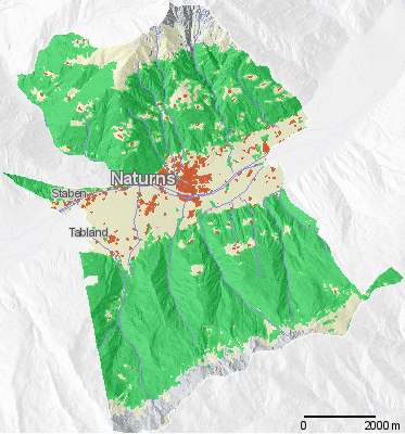 Topographische Karte