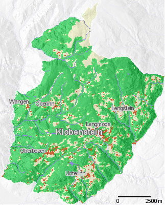 Topographische Karte