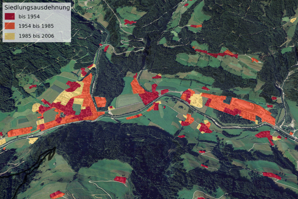Siedlungsausdehnung