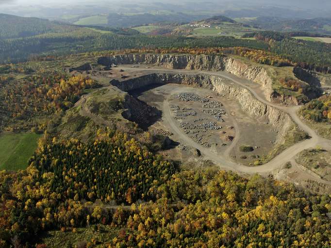 Pauliberg (761m), vulcano spento