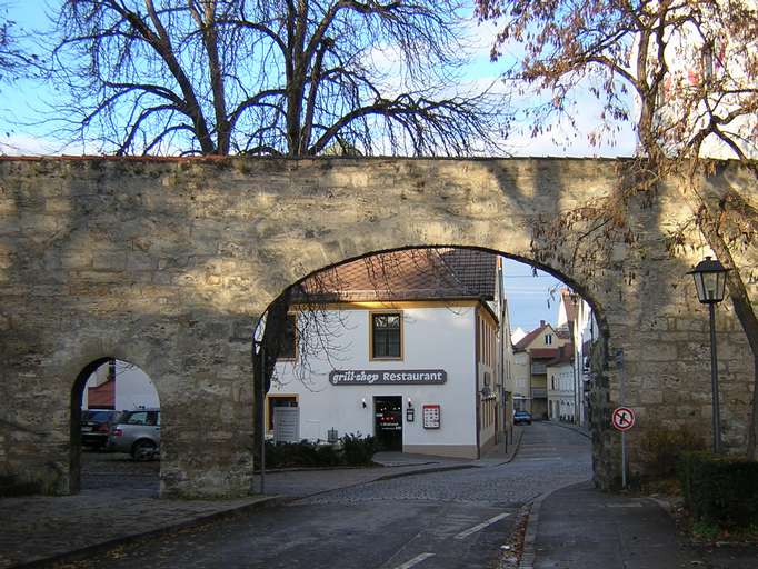 Stadttor am Oberen Graben und Hofstraße, Weilheim