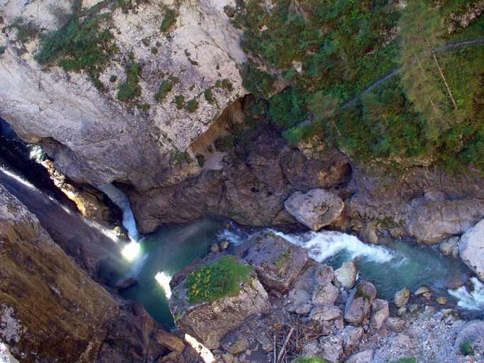 Wasserfall - Huoache Prucke Bosservool nahe Sappada