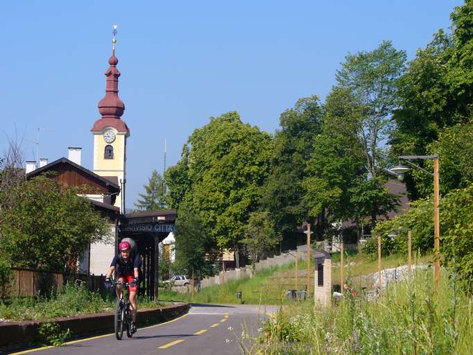 Pista Ciclabile Alpe Adria a Tarvisio