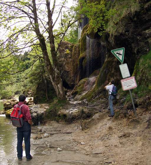 Schleierfall bei der Ammer