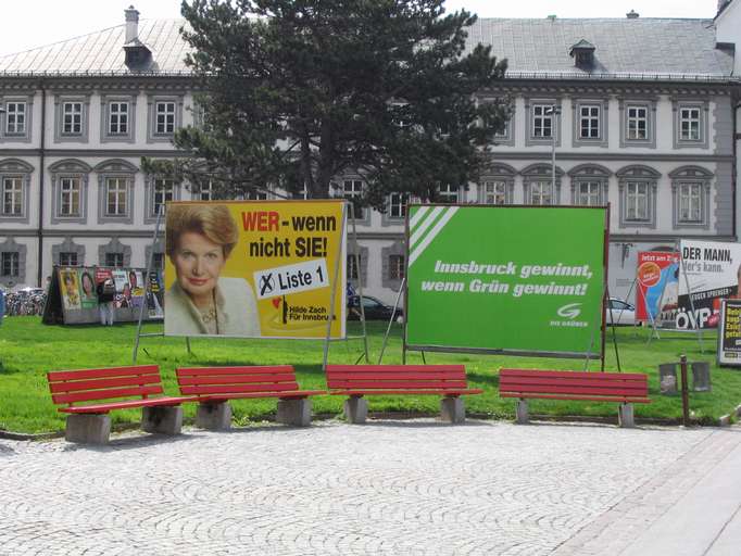 Election Campain in Innsbruck