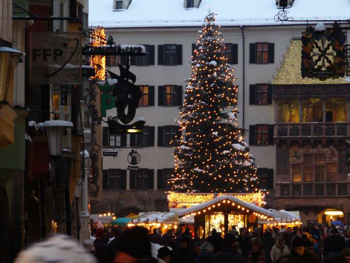 Traditioneller Christkindlmarkt in Innsbruck