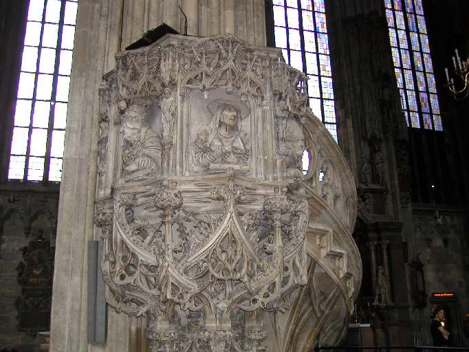 Kanzel im Stephansdom