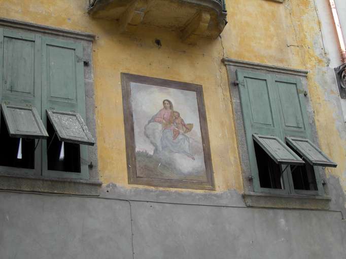 Mural in Mezzolago, Lake Ledro