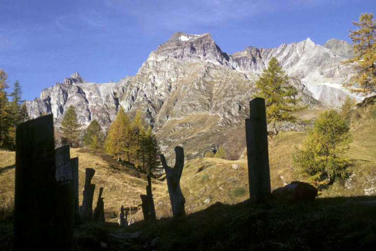 Steig zur Ebene von Sfondo Cervandone