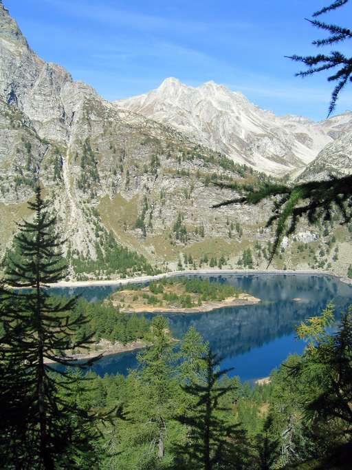 Codelago with Devero Mountains