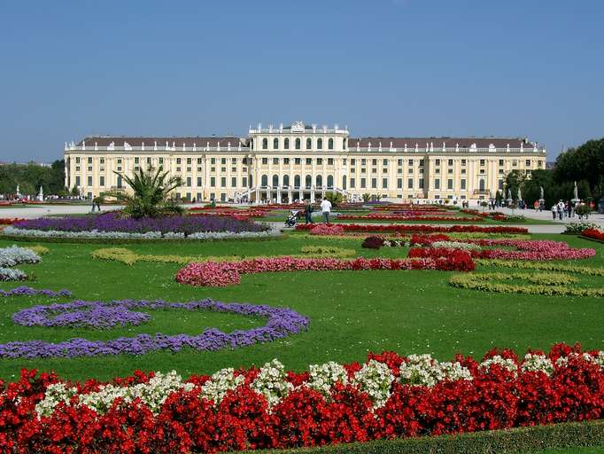 Schloss Belvedere entstand im Barock des frühen 18.Jhs.