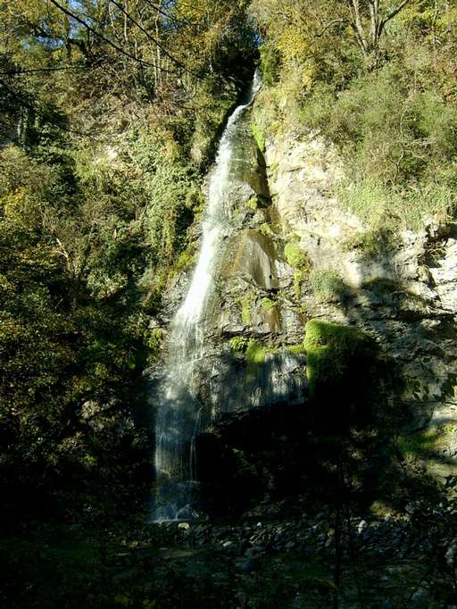 Cascade in the Sillschlucht Gorge