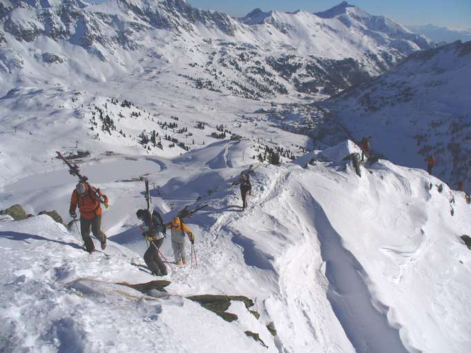 Skiing in Obertauern