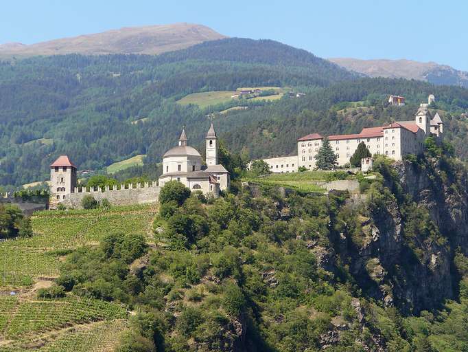 Monastero di Sabiona nella Valle Isarco sopra Klausen