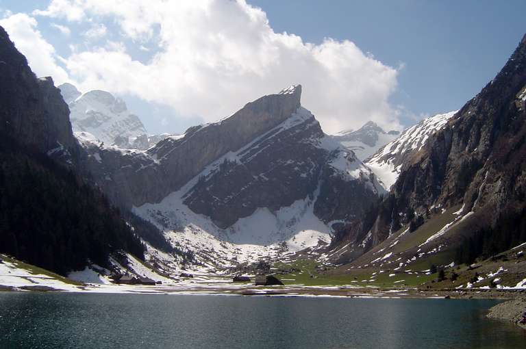 Seealpsee im Alpsteingebiet