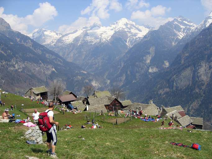 Valle Antigorio, Salecchio Superiore Insediamento Walser