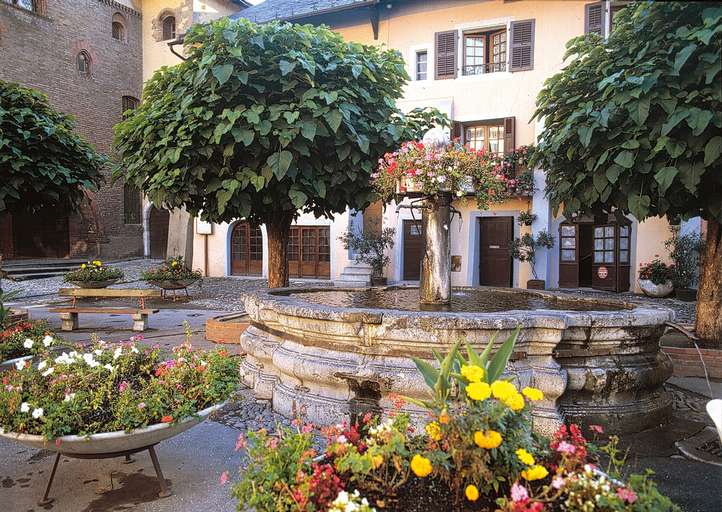 Place Fleurie de Conflans in Albertville