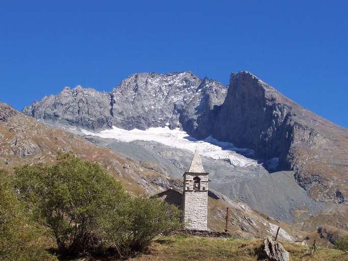 Col de la Bessanèse (3.604 m), Grenzkamm zu Torino