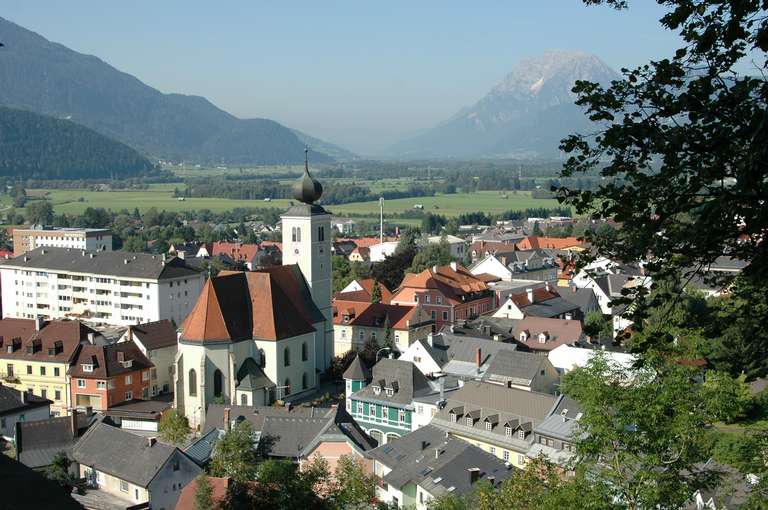 Liezen mit Pfarrkirche