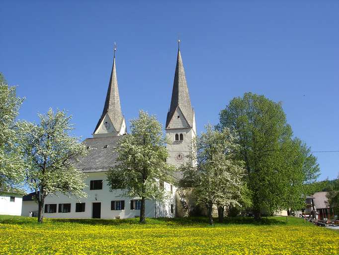 Pfarrkirche von Diex - an den Ausläufern der Saualpe