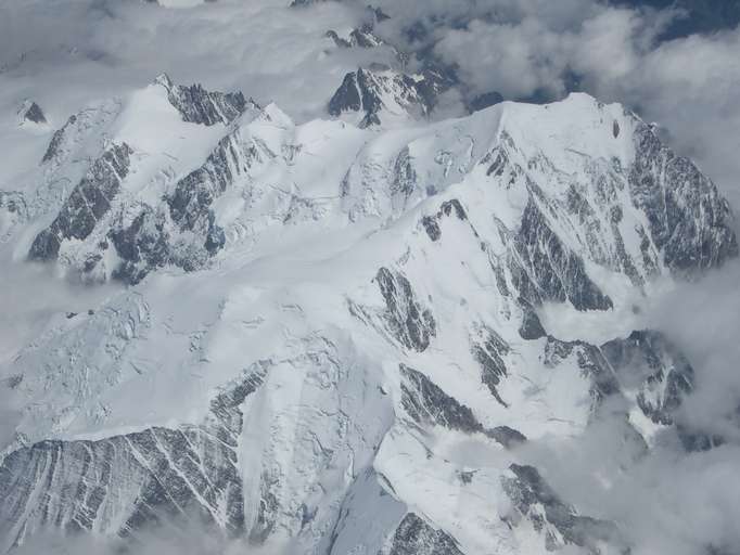 Mont Blanc-Massiv (4.808m)