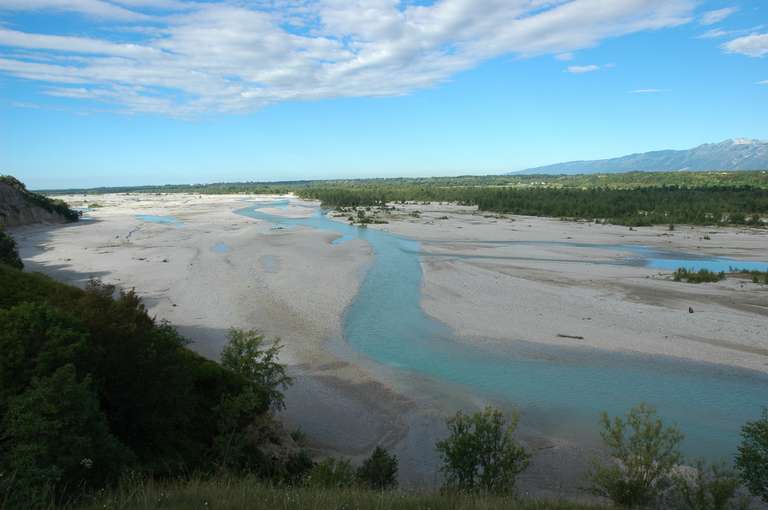 Tagliamento, einer der letzten Wildflüsse der Alpen