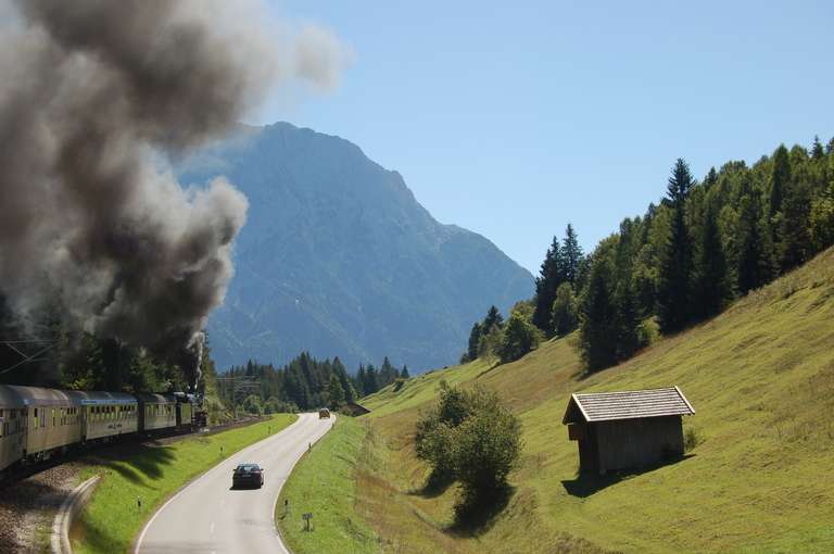 Karwendel-Dampf-Express Train