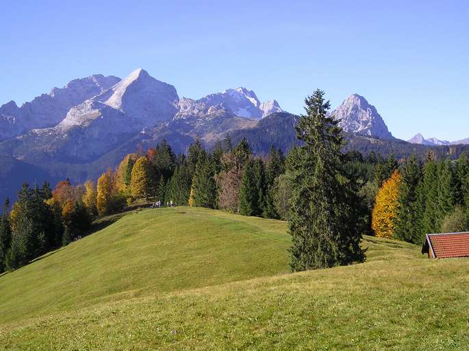 Wetterstein Mountains