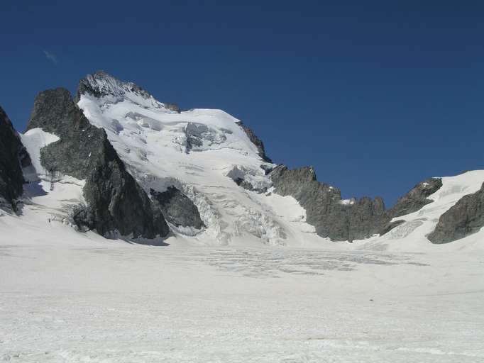 Barre des Écrins (4.102m) mit Glacier Blanc