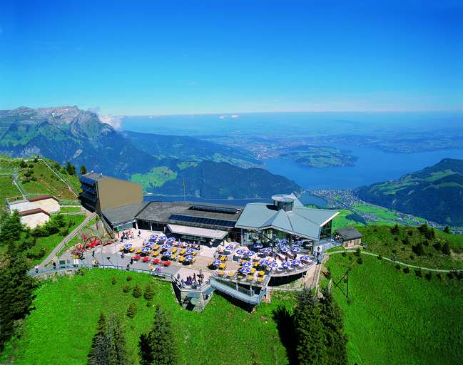 Bergstation Stanserhorn (1.898m) in den Urner Alpen