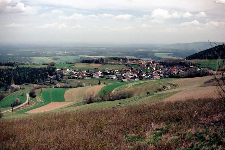 Blick von der Redelshöhe (794m) über Redlschlag