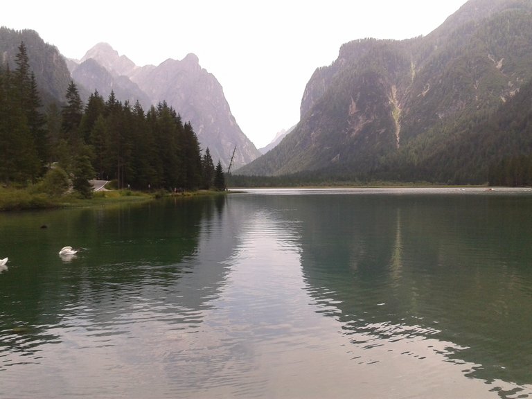 it:Toblacher See, Blick nach Süden ins Höllensteintal