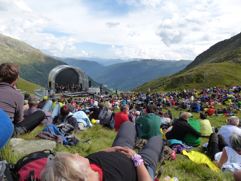 "Franui" Jubiläumskonzert auf der Franui Wiese, Innervillgraten