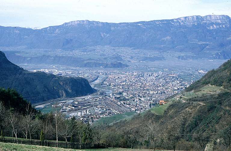 Blick auf Bozen