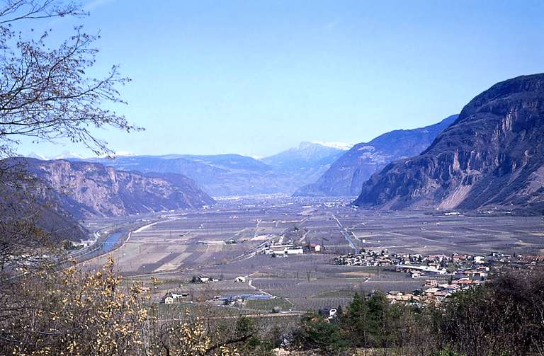 Vista verso la Bassa Atesina 