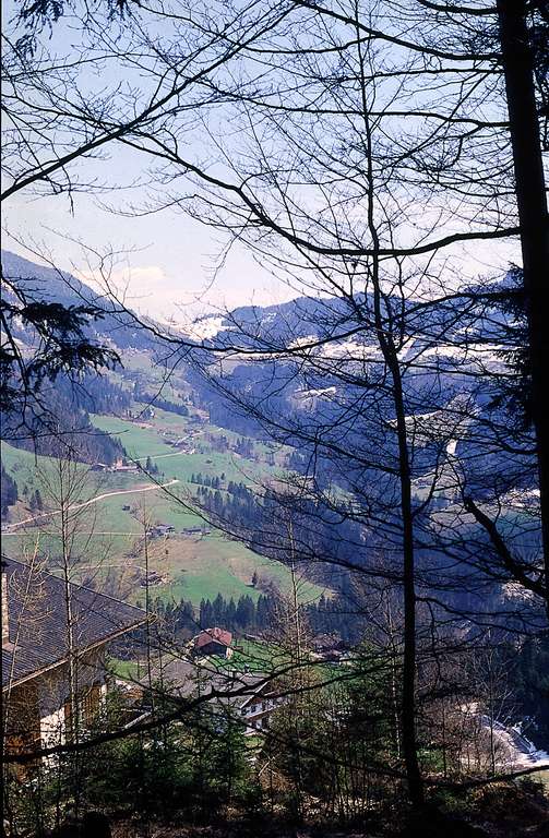 Brandenberg, Blick auf Hang 