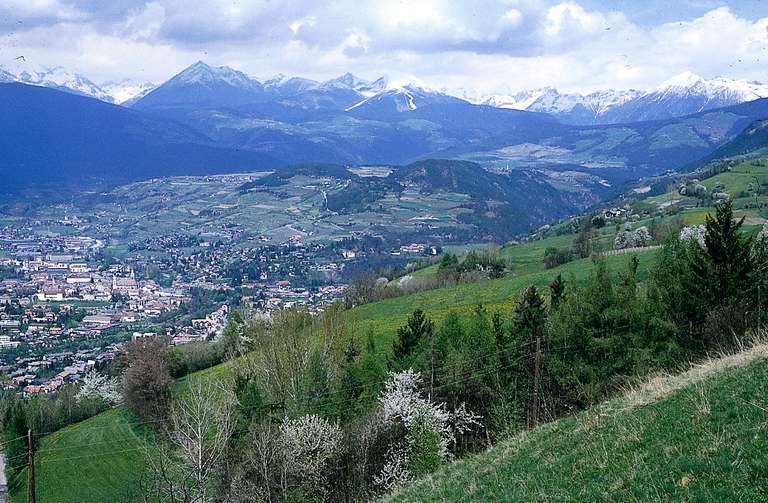 Blick auf Brixen