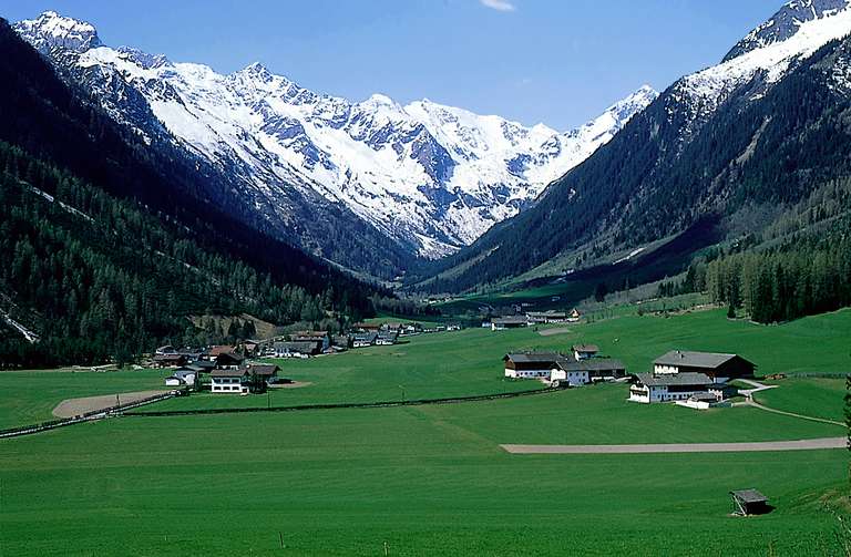 Gschnitz, Blick taleinwärts