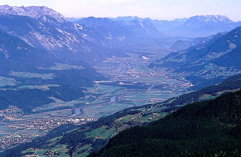 View of the Unterinntal