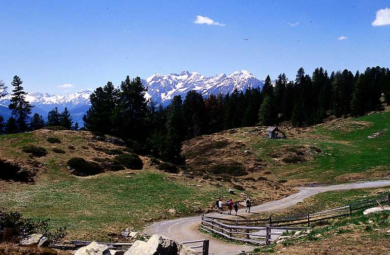 Wanderweg am Kaunerberg