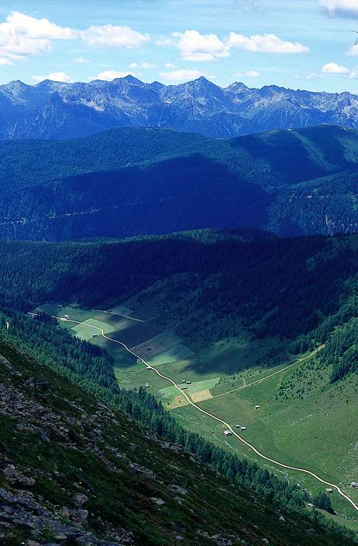 Val Sarentina e Alpi Sarentini