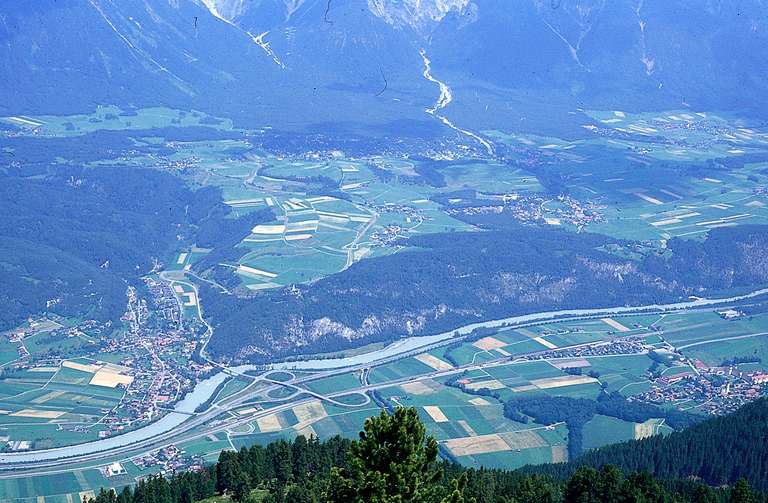 Oberinntal bei Mötz, Mieming, Stams