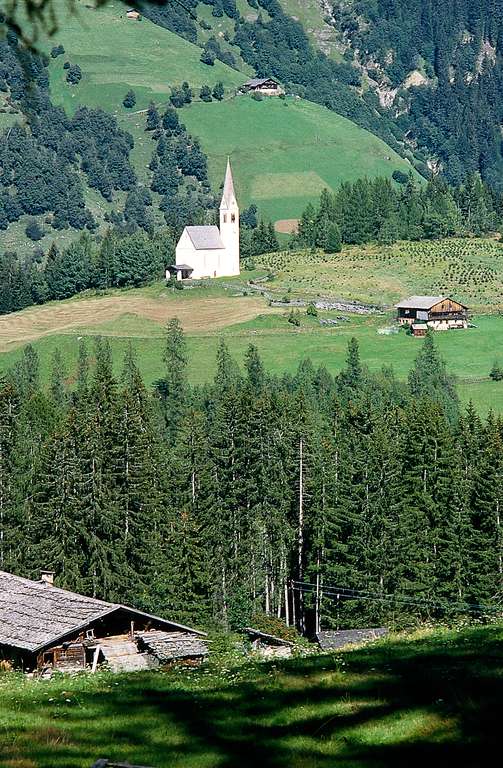 Ridanna, Santa Maddalena